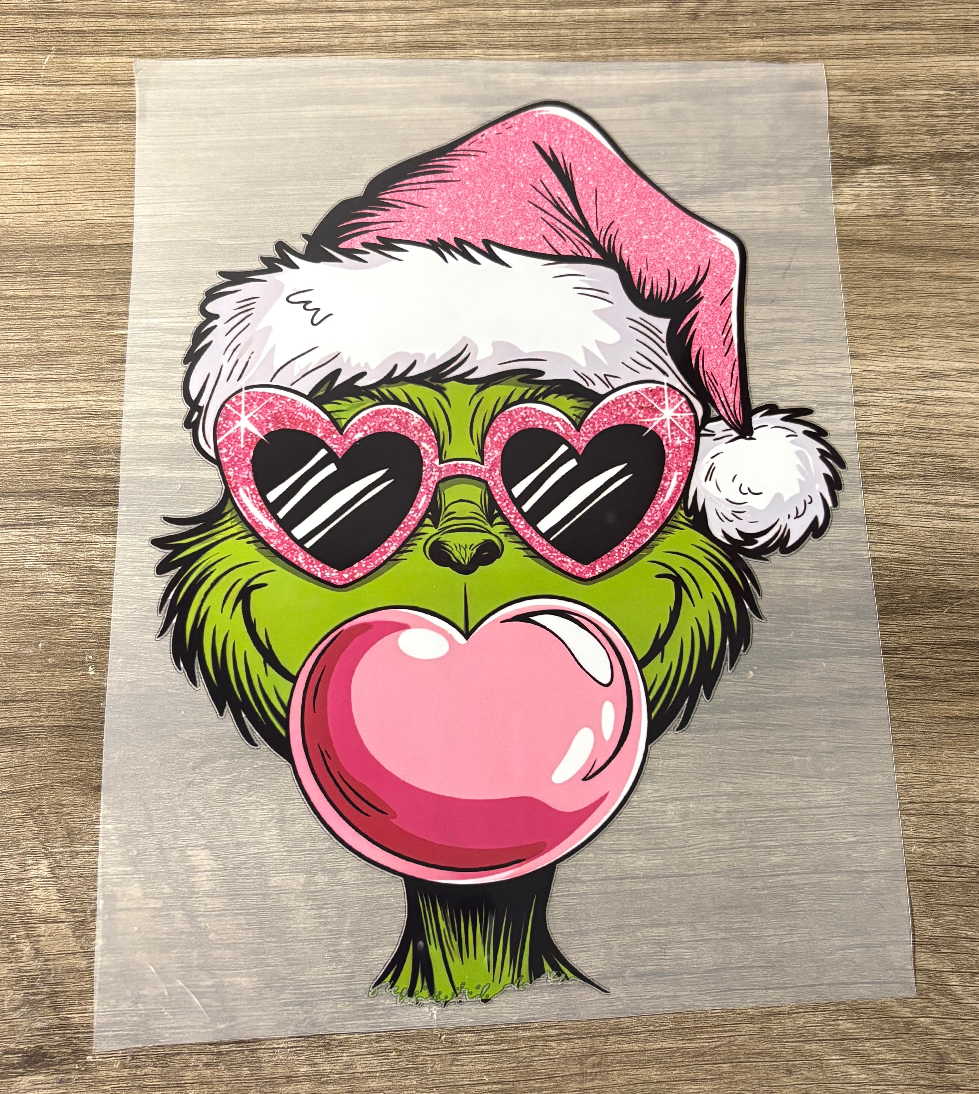 Bubble Gum Grinch