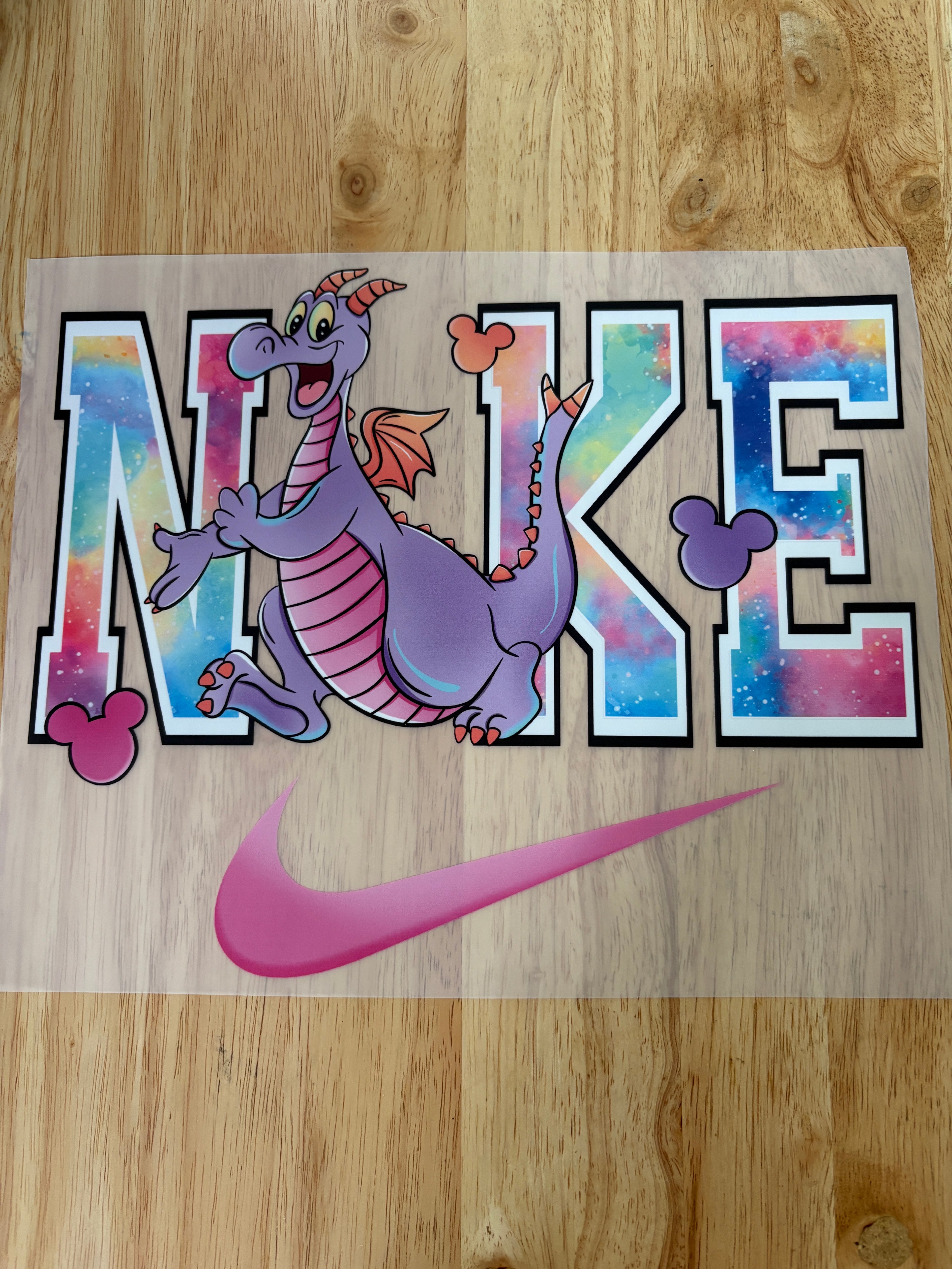 Dragon Themed DTF Transfer