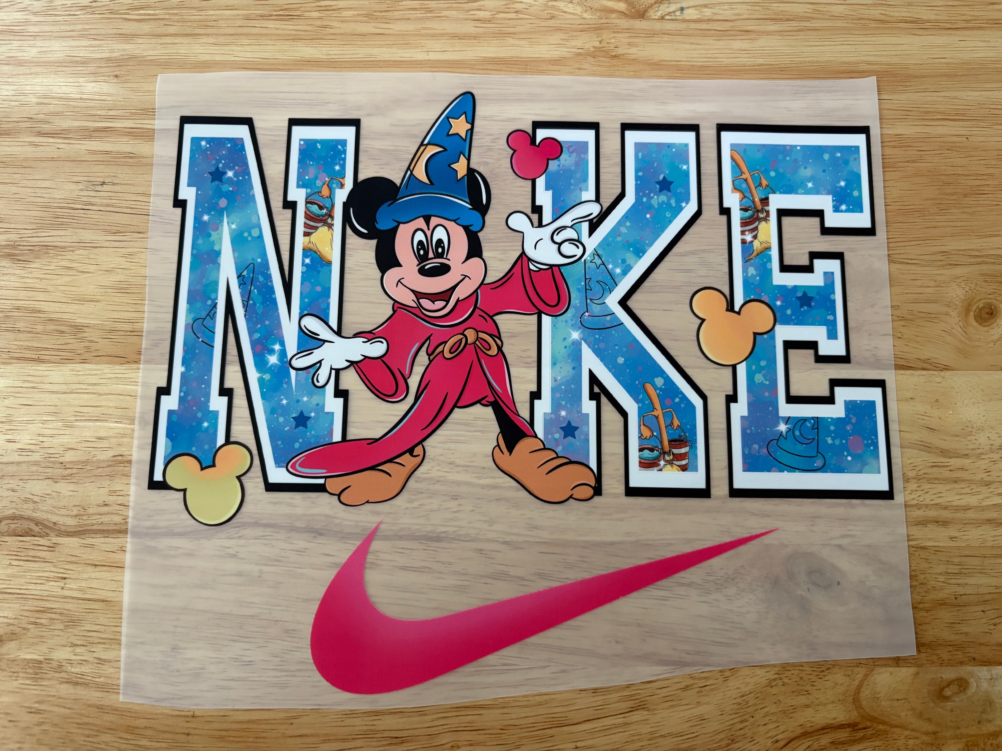 Mickey Themed DTF Transfer